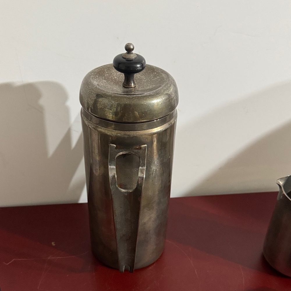 Vintage Art Deco Silver-Plated Coffee Service, 1930s - Picture 4 of 16